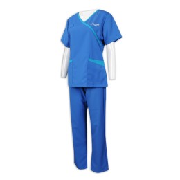 NU053 Customized female nurse uniform set Hospital Clinic staff uniform 65% polyester 35% cotton Clinic uniform supplier  hospital attendant uniform NU053 Customized female nurse uniform set Hospital Clinic staff uniform 65% polyester 35% cotton Clinic uniform supplier  hospital attendant uniform